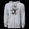 Icon Unisex Lightweight Loopback Terry Full-Zip Hooded Sweatshirt Thumbnail