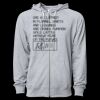 Icon Unisex Lightweight Loopback Terry Full-Zip Hooded Sweatshirt Thumbnail