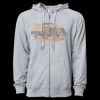Icon Unisex Lightweight Loopback Terry Full-Zip Hooded Sweatshirt Thumbnail