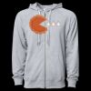 Icon Unisex Lightweight Loopback Terry Full-Zip Hooded Sweatshirt Thumbnail