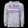 Icon Unisex Lightweight Loopback Terry Full-Zip Hooded Sweatshirt Thumbnail
