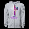Icon Unisex Lightweight Loopback Terry Full-Zip Hooded Sweatshirt Thumbnail