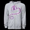 Icon Unisex Lightweight Loopback Terry Full-Zip Hooded Sweatshirt Thumbnail