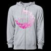 Icon Unisex Lightweight Loopback Terry Full-Zip Hooded Sweatshirt Thumbnail