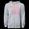 Icon Unisex Lightweight Loopback Terry Full-Zip Hooded Sweatshirt Thumbnail