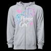 Icon Unisex Lightweight Loopback Terry Full-Zip Hooded Sweatshirt Thumbnail