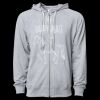Icon Unisex Lightweight Loopback Terry Full-Zip Hooded Sweatshirt Thumbnail