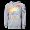 Icon Unisex Lightweight Loopback Terry Full-Zip Hooded Sweatshirt Thumbnail