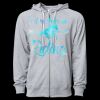 Icon Unisex Lightweight Loopback Terry Full-Zip Hooded Sweatshirt Thumbnail
