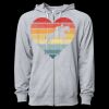 Icon Unisex Lightweight Loopback Terry Full-Zip Hooded Sweatshirt Thumbnail