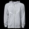 Icon Unisex Lightweight Loopback Terry Full-Zip Hooded Sweatshirt Thumbnail