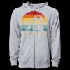 Icon Unisex Lightweight Loopback Terry Full-Zip Hooded Sweatshirt Thumbnail