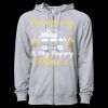 Icon Unisex Lightweight Loopback Terry Full-Zip Hooded Sweatshirt Thumbnail