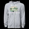 Icon Unisex Lightweight Loopback Terry Full-Zip Hooded Sweatshirt Thumbnail