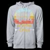 Icon Unisex Lightweight Loopback Terry Full-Zip Hooded Sweatshirt Thumbnail