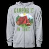 Icon Unisex Lightweight Loopback Terry Full-Zip Hooded Sweatshirt Thumbnail