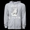 Icon Unisex Lightweight Loopback Terry Full-Zip Hooded Sweatshirt Thumbnail