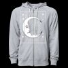 Icon Unisex Lightweight Loopback Terry Full-Zip Hooded Sweatshirt Thumbnail
