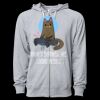Icon Unisex Lightweight Loopback Terry Full-Zip Hooded Sweatshirt Thumbnail