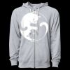 Icon Unisex Lightweight Loopback Terry Full-Zip Hooded Sweatshirt Thumbnail