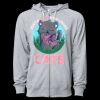 Icon Unisex Lightweight Loopback Terry Full-Zip Hooded Sweatshirt Thumbnail