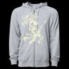Icon Unisex Lightweight Loopback Terry Full-Zip Hooded Sweatshirt Thumbnail