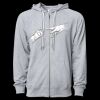 Icon Unisex Lightweight Loopback Terry Full-Zip Hooded Sweatshirt Thumbnail