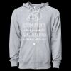 Icon Unisex Lightweight Loopback Terry Full-Zip Hooded Sweatshirt Thumbnail