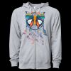 Icon Unisex Lightweight Loopback Terry Full-Zip Hooded Sweatshirt Thumbnail