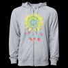 Icon Unisex Lightweight Loopback Terry Full-Zip Hooded Sweatshirt Thumbnail