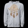 Icon Unisex Lightweight Loopback Terry Full-Zip Hooded Sweatshirt Thumbnail
