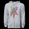 Icon Unisex Lightweight Loopback Terry Full-Zip Hooded Sweatshirt Thumbnail