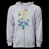 Icon Unisex Lightweight Loopback Terry Full-Zip Hooded Sweatshirt Thumbnail