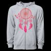 Icon Unisex Lightweight Loopback Terry Full-Zip Hooded Sweatshirt Thumbnail