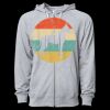Icon Unisex Lightweight Loopback Terry Full-Zip Hooded Sweatshirt Thumbnail