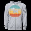 Icon Unisex Lightweight Loopback Terry Full-Zip Hooded Sweatshirt Thumbnail