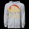 Icon Unisex Lightweight Loopback Terry Full-Zip Hooded Sweatshirt Thumbnail