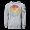 Icon Unisex Lightweight Loopback Terry Full-Zip Hooded Sweatshirt Thumbnail