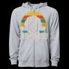 Icon Unisex Lightweight Loopback Terry Full-Zip Hooded Sweatshirt Thumbnail