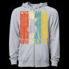 Icon Unisex Lightweight Loopback Terry Full-Zip Hooded Sweatshirt Thumbnail
