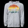 Icon Unisex Lightweight Loopback Terry Full-Zip Hooded Sweatshirt Thumbnail