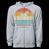 Icon Unisex Lightweight Loopback Terry Full-Zip Hooded Sweatshirt Thumbnail