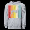 Icon Unisex Lightweight Loopback Terry Full-Zip Hooded Sweatshirt Thumbnail