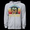 Icon Unisex Lightweight Loopback Terry Full-Zip Hooded Sweatshirt Thumbnail
