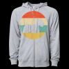 Icon Unisex Lightweight Loopback Terry Full-Zip Hooded Sweatshirt Thumbnail