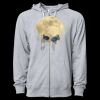 Icon Unisex Lightweight Loopback Terry Full-Zip Hooded Sweatshirt Thumbnail