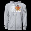 Icon Unisex Lightweight Loopback Terry Full-Zip Hooded Sweatshirt Thumbnail
