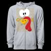Icon Unisex Lightweight Loopback Terry Full-Zip Hooded Sweatshirt Thumbnail