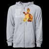 Icon Unisex Lightweight Loopback Terry Full-Zip Hooded Sweatshirt Thumbnail