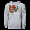 Icon Unisex Lightweight Loopback Terry Full-Zip Hooded Sweatshirt Thumbnail